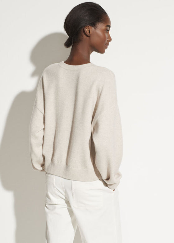 Vince Biscuit Optic White Double Layer Crew