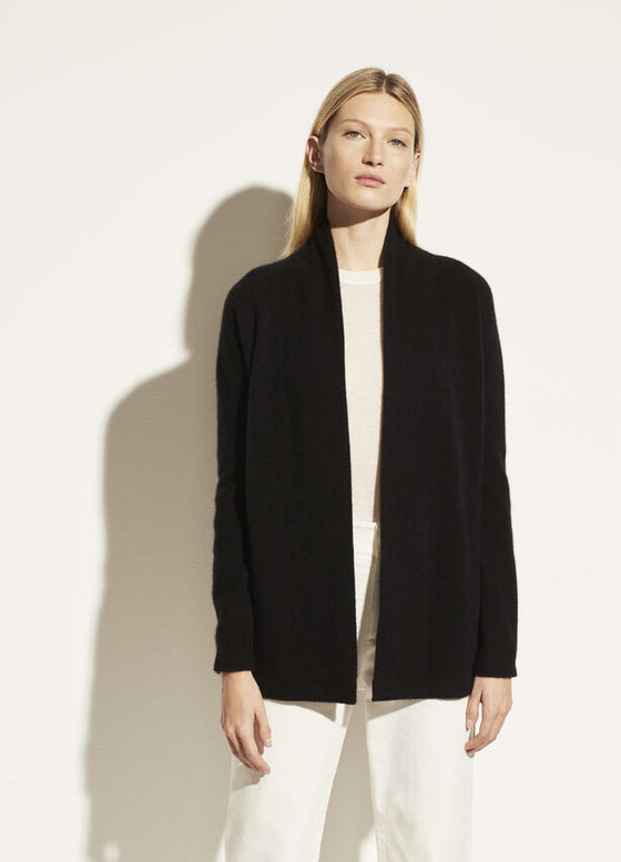 Vince Boiled Cashmere Open Trimless Cardigan found at Patricia in Southern Pines, NC