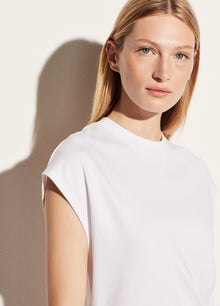  Vince Crew Neck Muscle Tee White