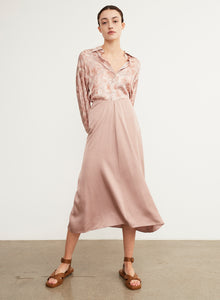  Vince Draped Pleat Skirt