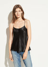 Vince Satin Cami Black