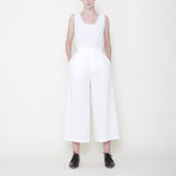 wide legged white trousers from Szeki
