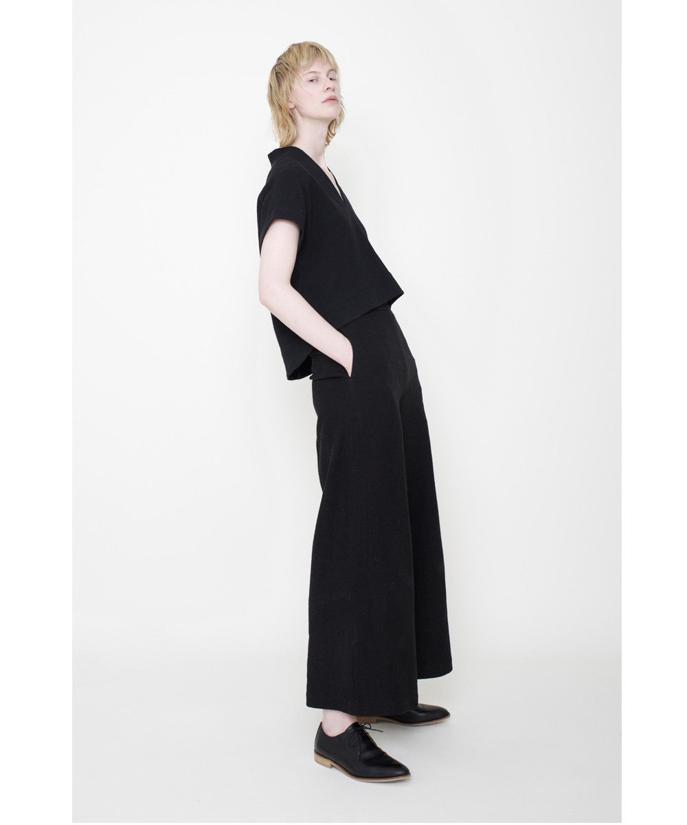 Wide Leg Linen Trouser FW17 Collection 7115 by Szeki