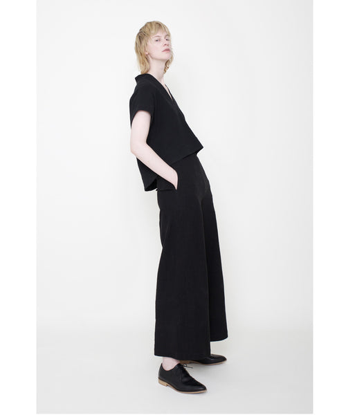 Wide Leg Linen Trouser FW17 Collection 7115 by Szeki