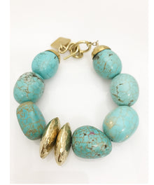  Ashley Pittman Yai Turquoise Bracelet