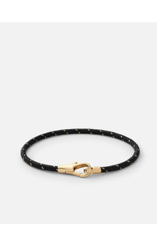  Miansai Knox Rope Bracelet Black/Gold