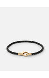 Miansai Knox Rope Bracelet Black/Gold