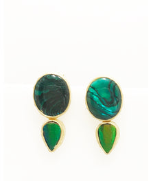  Heather Benjamin Beetle Wing Earrings