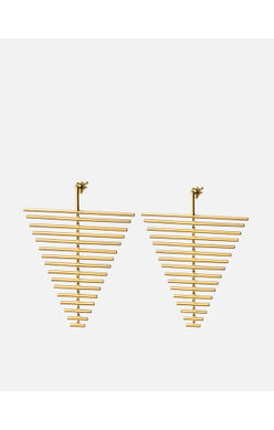 Miansai Falcon Earrings Gold
