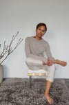 Brazeau Tricot Yoga Pant Cement