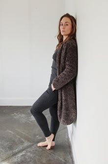  Brazeau Tricot Cashmere Runner Pant Coal