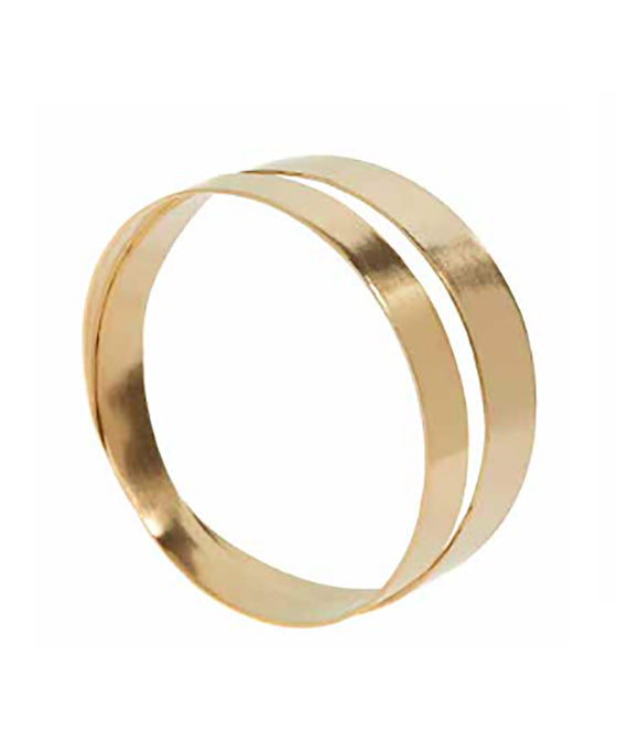 CATHs Brass Double Ring Bracelet