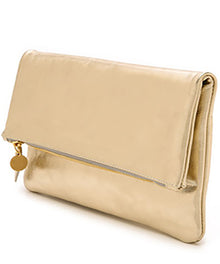  Clare V.  Foldover Clutch Gold