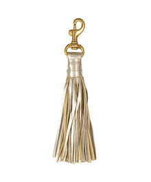  Clare V. Gold Leather Tassel