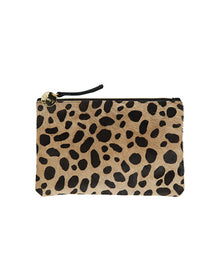  Clare V. Leopard Wallet