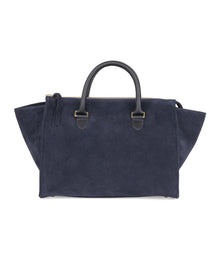  Clare V. Petite Sandrine Marine Suede