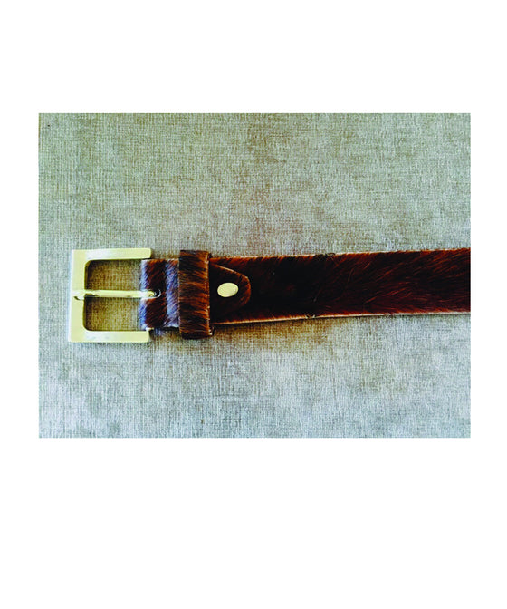 MooMoo | Brown Cowhide Belt