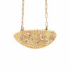 Julie Cohn Crescent Herkimer Necklace