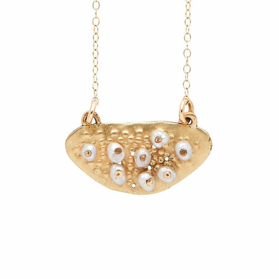 Julie Cohn Crescent Pearl Necklace