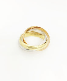  Handmade 18K Roll On Ring