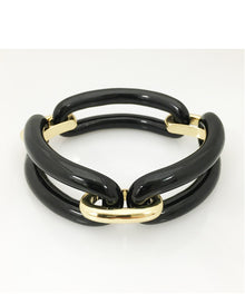  Black Jade and 18 Karat Yellow Gold Bracelet | Limited Edition