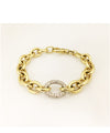 Handmade Cable Bracelet | 18 Karat Yellow Gold & Diamonds | Limited Edition