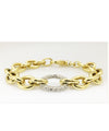 Handmade Cable Bracelet | 18 Karat Yellow Gold & Diamonds | Limited Edition