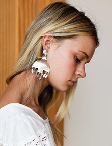  Emerson Fry Bird Chime Earring Silver