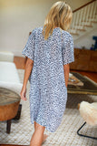 Emerson Fry Short Emerson Caftan Charcoal Leopard