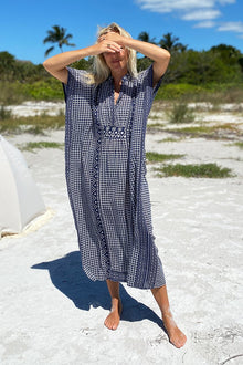  Emerson Fry Caftan Ink Organic Long
