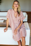 Emerson Fry Short Caftan Muted Clay