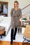 Emerson Fry Fiona Dress in Cheetah
