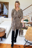 Emerson Fry Fiona Dress in Cheetah