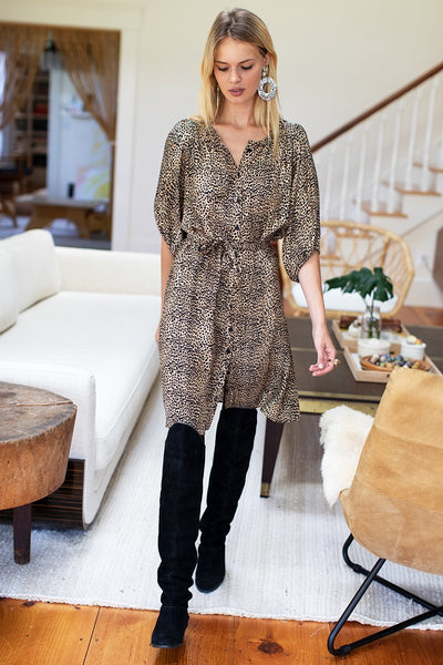 Emerson Fry Fiona Dress in Cheetah