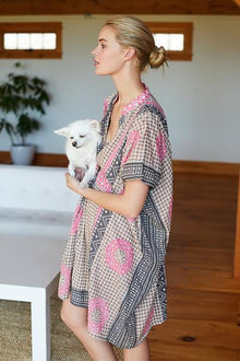  Emerson Fry Rhodolite Short Caftan