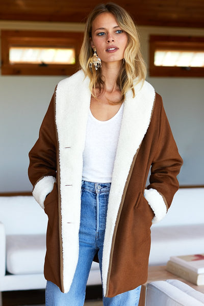 Emerson Fry Camel Orchard Coat found at Patricia in Southern Pines, NC