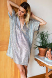 Emerson Fry Sequin Caftan