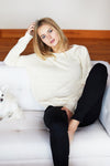 Emerson Fry Carolyn Sweater Ivory