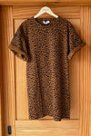 Emerson Fry T-Dress Vintage Leopard