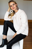 Emerson Fry Ivory Fisherman Sweater