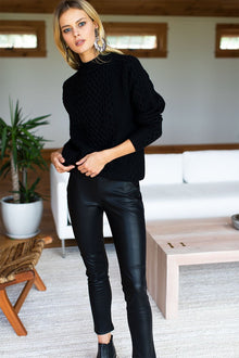  Vegan Leather Leggings