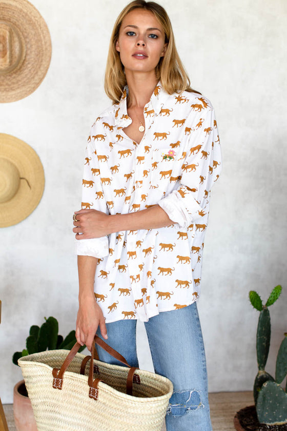 Emerson Fry Unisex Ryan Shirt - Cheetah