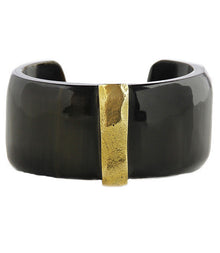  Ashley Pittman Jiwe Cuff Dark Horn