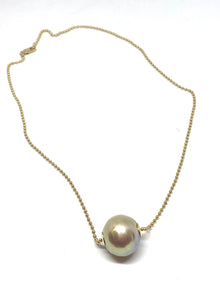  Gabrielle Sanchez Single Large Freshwater Pearl Necklace