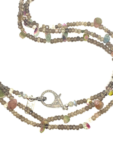 perle by Lola long tourmaline necklace found at Patricia in southern pines, nc