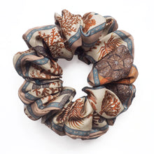  Sabina Savage  "The Pelicans and The Sea" Silk Scrunchie
