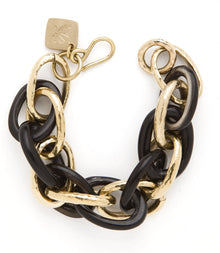  Ashley Pittman Ndovu Link Bracelet Dark