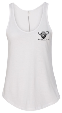  PATRICIA Graphic Tank Top White