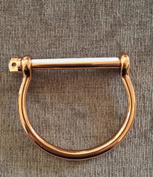  Miansai | Screw Cuff Rose Gold Plated with White Enamel