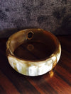 Ashley Pittman Soko bangle in light horn